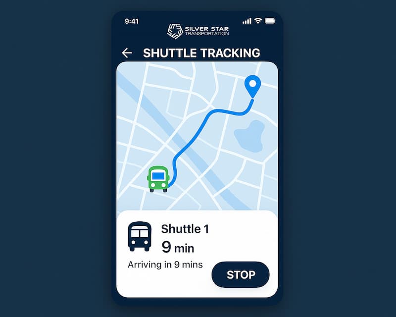 Shuttle Tracking APP